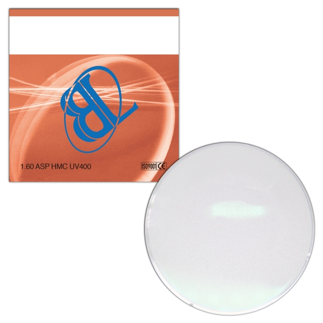 1.60 Aspheric Lens HMC UV400 EMI