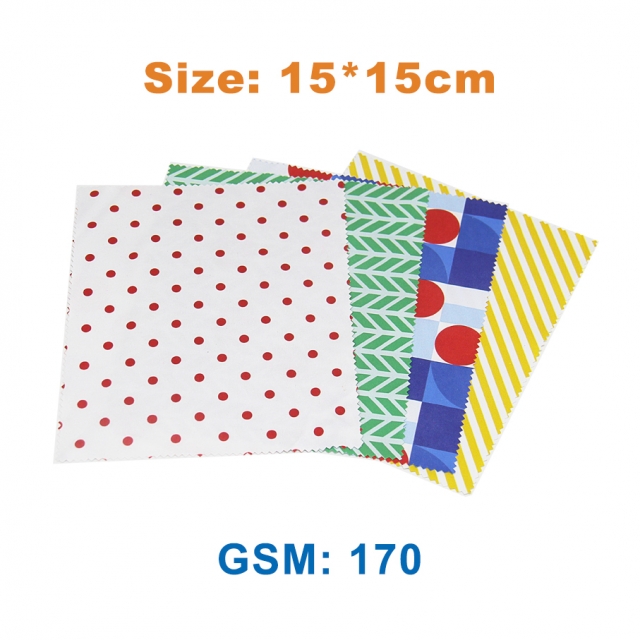 Digital Transfer Printing Microfiber cleaning cloth First quality soft 15x15cm